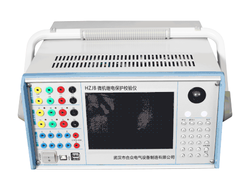 微機繼電保護測試儀的開入量選擇與動作顯示